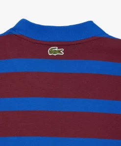 Lacoste T-Shirts-Striped 3D Print Cotton T-Shirt