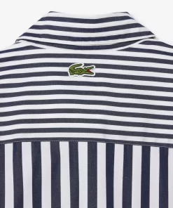 Lacoste Shirts & Tops-Striped Cotton Poplin Shirt