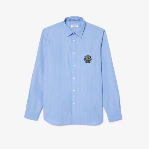 Lacoste Shirts-Striped Shirt With Badge