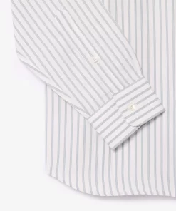 Lacoste Shirts-Striped Shirt With Badge