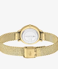 Lacoste Watches-Suzanne 2 Hands Watch Yellow Gold Ip Mesh