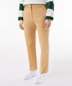 Lacoste Trousers & Shorts-Tapered Cotton Chinos