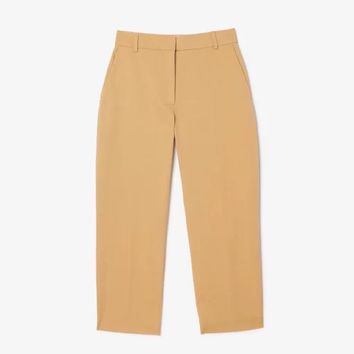 Lacoste Trousers & Shorts-Tapered Cotton Chinos