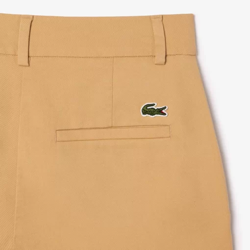 Lacoste Trousers & Shorts-Tapered Cotton Chinos