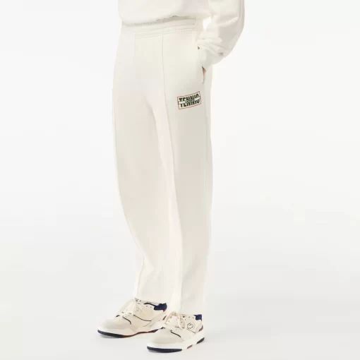 Lacoste Trousers & Shorts-Tennis Print Cotton Jogger Track Pants