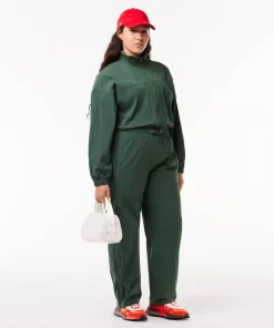 Lacoste Dresses & Skirts-Textured, Belted Zip Neck Jumpsuit