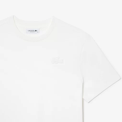 Lacoste T-Shirts-Textured Crocodile T-Shirt