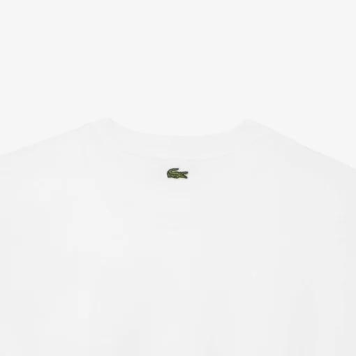 Lacoste T-Shirts-Textured Crocodile T-Shirt