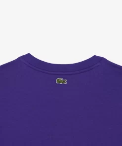 Lacoste T-Shirts-Textured Crocodile T-Shirt