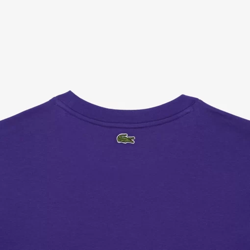 Lacoste T-Shirts-Textured Crocodile T-Shirt