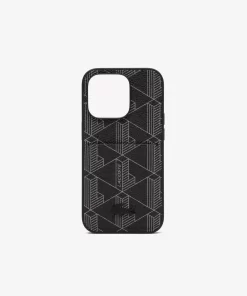 Lacoste Iphone Cases-The Blend Croc Print Iphone 14 Pro Case