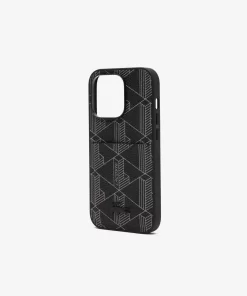 Lacoste Iphone Cases-The Blend Croc Print Iphone 14 Pro Case