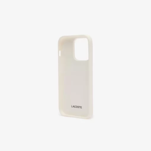 Lacoste Iphone Cases-The Blend Croc Print Iphone 14 Pro Case