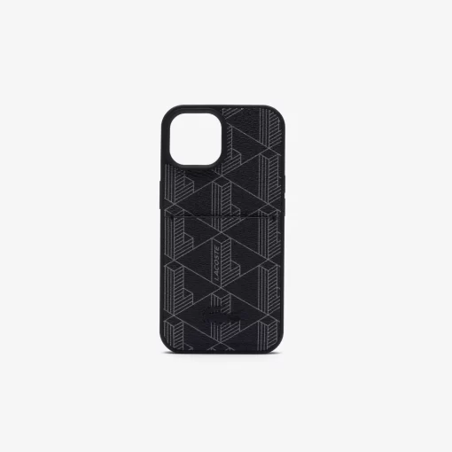 Lacoste Iphone Cases-The Blend Croc Print Iphone 15 Case