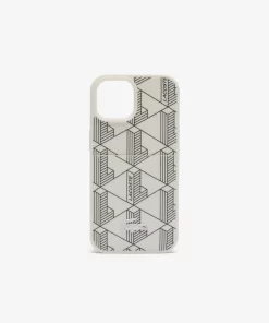 Lacoste Iphone Cases-The Blend Croc Print Iphone 15 Case