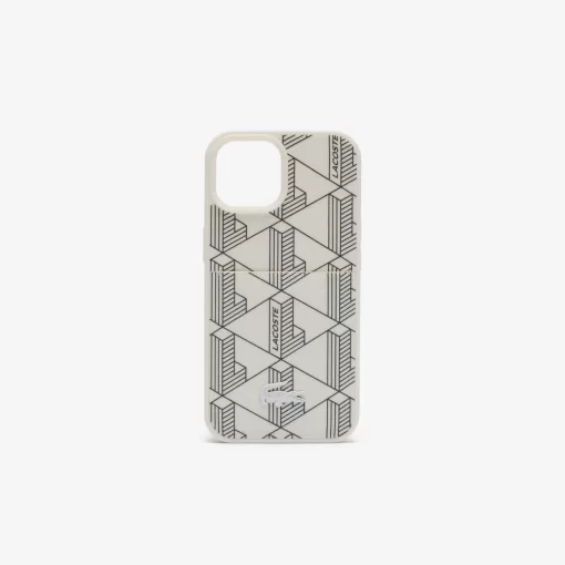 Lacoste Iphone Cases-The Blend Croc Print Iphone 15 Case