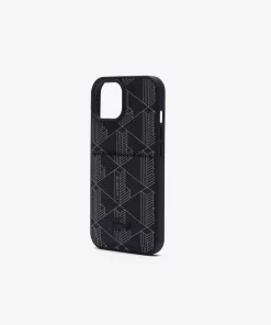 Lacoste Iphone Cases-The Blend Croc Print Iphone 15 Case