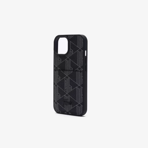 Lacoste Iphone Cases-The Blend Croc Print Iphone 15 Case