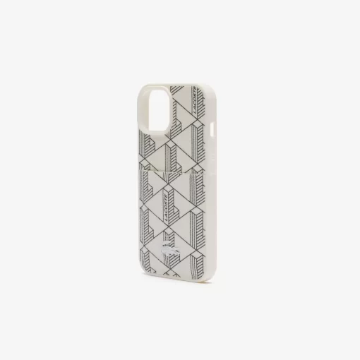 Lacoste Iphone Cases-The Blend Croc Print Iphone 15 Case