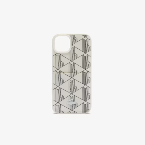 Lacoste Iphone Cases-The Blend Croc Print Iphone 15 Plus Case