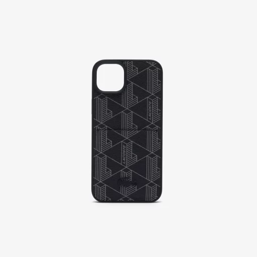 Lacoste Iphone Cases-The Blend Croc Print Iphone 15 Plus Case