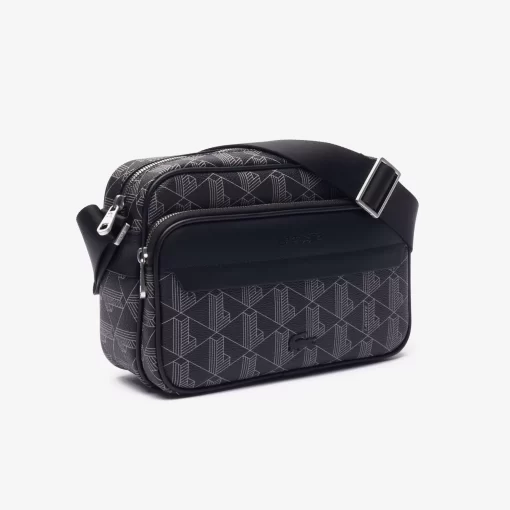 Lacoste Vertical Bags-The Blend Grained Texture Shoulder Bag