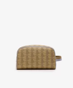 Lacoste Wallets & Small Leather Goods-The Blend Grained Texture Vanity Bag