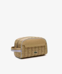 Lacoste Wallets & Small Leather Goods-The Blend Grained Texture Vanity Bag