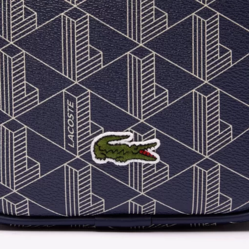 Lacoste Vertical Bags-The Blend Keychain Feature Vertical Shoulder Bag