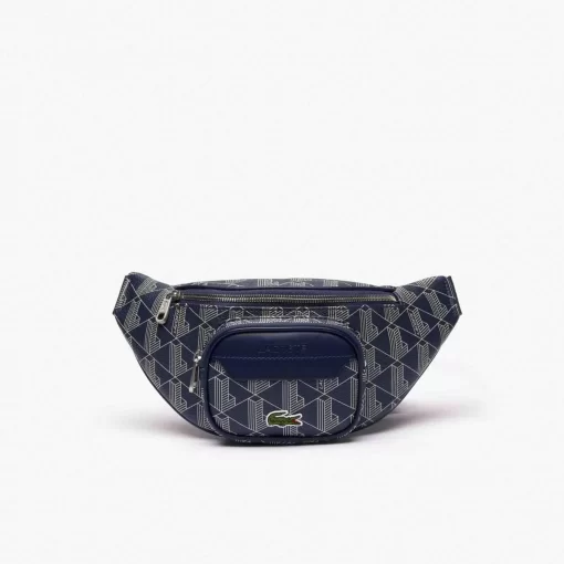 Lacoste Bum Bags-The Blend Monogram Print Banana Bag