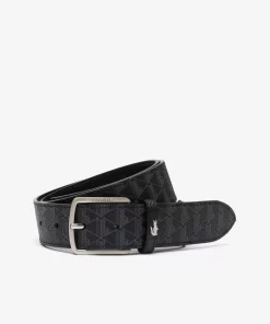 Lacoste Belts-The Blend Monogram Print Belt