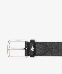 Lacoste Belts-The Blend Monogram Print Belt