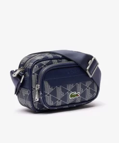 Lacoste Vertical Bags-The Blend Small Reporter Shoulder Bag