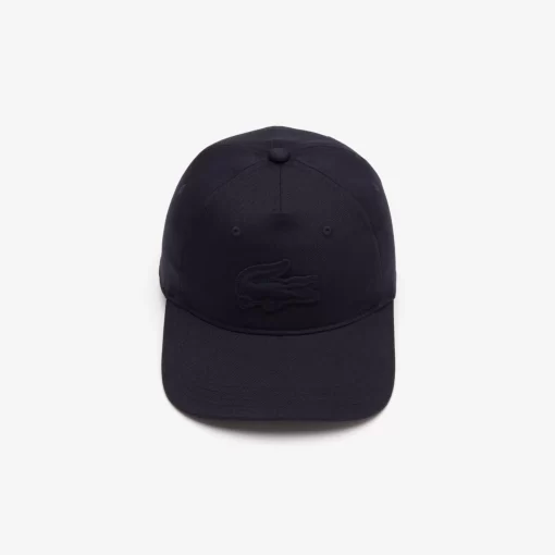 Lacoste Caps & Hats-Twill Quilted Croc Badge Cap