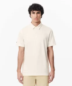 Lacoste Golf-Ultra-Dry Anti-Uv Mini Print Golf Polo Shirt