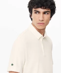 Lacoste Golf-Ultra-Dry Anti-Uv Mini Print Golf Polo Shirt