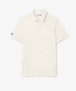 Lacoste Golf-Ultra-Dry Anti-Uv Mini Print Golf Polo Shirt