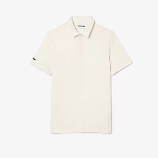 Lacoste Golf-Ultra-Dry Anti-Uv Mini Print Golf Polo Shirt