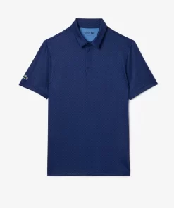 Lacoste Golf-Ultra-Dry Anti-Uv Mini Print Golf Polo Shirt