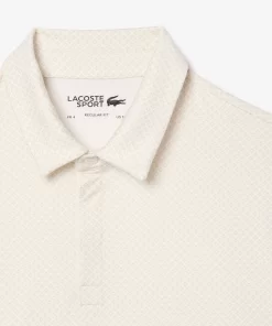 Lacoste Golf-Ultra-Dry Anti-Uv Mini Print Golf Polo Shirt