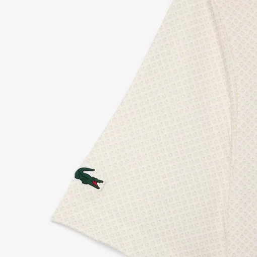 Lacoste Golf-Ultra-Dry Anti-Uv Mini Print Golf Polo Shirt