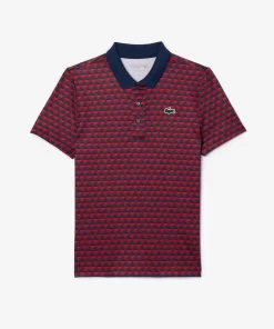 Lacoste Golf-Ultra-Dry Anti-Uv Printed Golf Polo Shirt