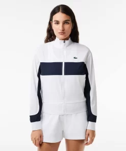 Lacoste Fitness & Training-Ultra-Dry Colourblock Stretch Tennis Jacket