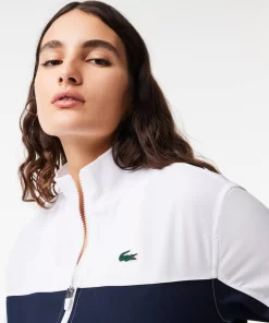 Lacoste Fitness & Training-Ultra-Dry Colourblock Stretch Tennis Jacket