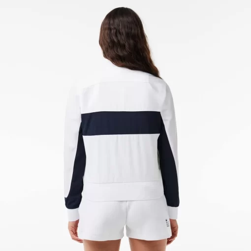 Lacoste Fitness & Training-Ultra-Dry Colourblock Stretch Tennis Jacket