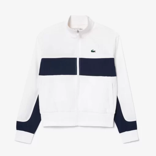 Lacoste Fitness & Training-Ultra-Dry Colourblock Stretch Tennis Jacket