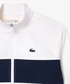 Lacoste Fitness & Training-Ultra-Dry Colourblock Stretch Tennis Jacket