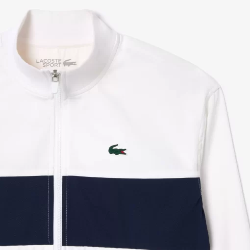 Lacoste Fitness & Training-Ultra-Dry Colourblock Stretch Tennis Jacket