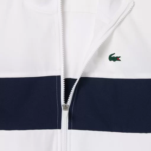 Lacoste Fitness & Training-Ultra-Dry Colourblock Stretch Tennis Jacket