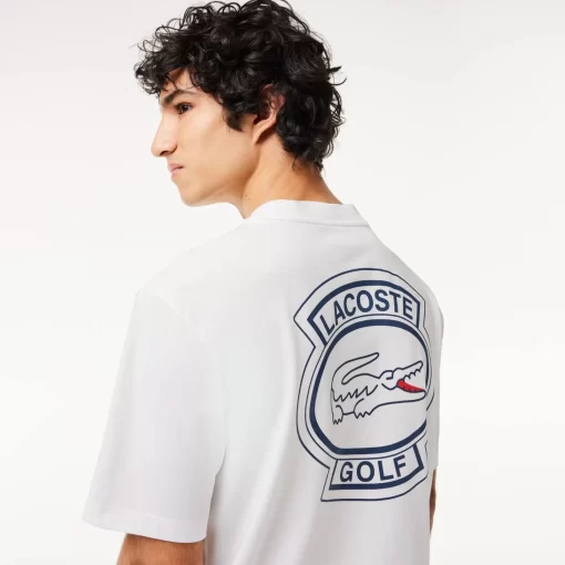 Lacoste Golf-Ultra-Dry Print Golf T-Shirt